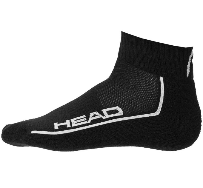 Чоловічі Шкарпетки Head ALL SPORTS PERFORMANCE QUARTER 2P чорний Чол 43-46 701229022-001 43-46