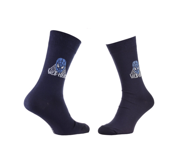 Шкарпетки Marvel Spider-Man Web Head 1-pack 43-46 blue 93152362-5