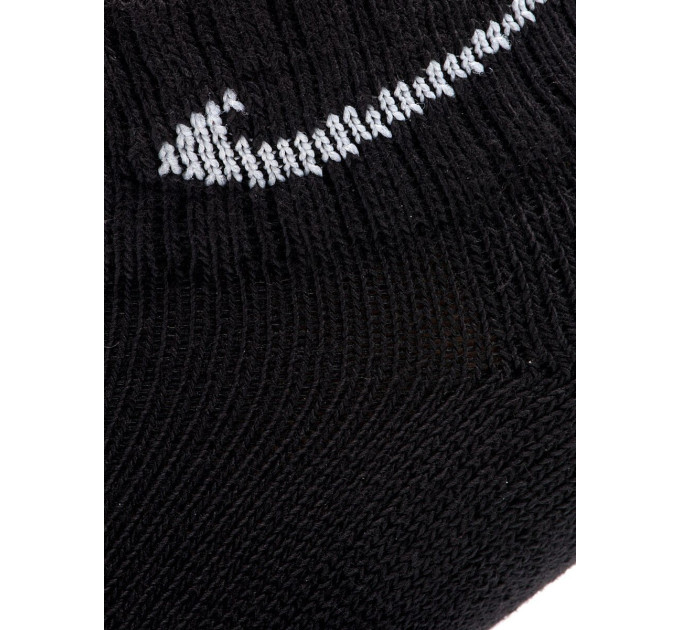 Шкарпетки Nike Value Cush Ankle 3-pack 38-42 black SX4926-001