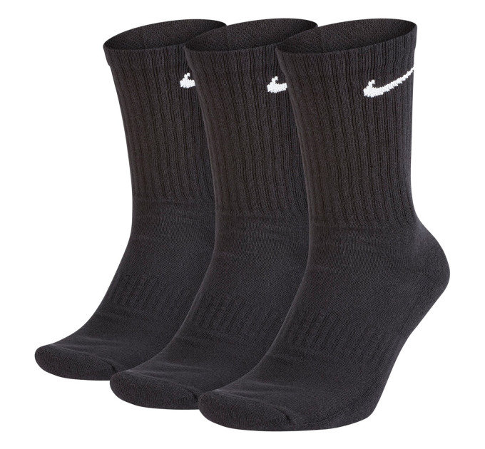 Шкарпетки Nike Everyday Cushion Crew 3-pack 46-50 black SX7664-010