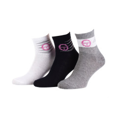 Шкарпетки Sergio Tacchini 3-pack 36-41 white/gray/black 13891762-2 Шкарпетки Sergio Tacchini 3-pack 36-41 white/gray/black 13891762-2