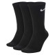 Шкарпетки Nike Everyday Lightweight Crew 3-pack black — SX7676-010