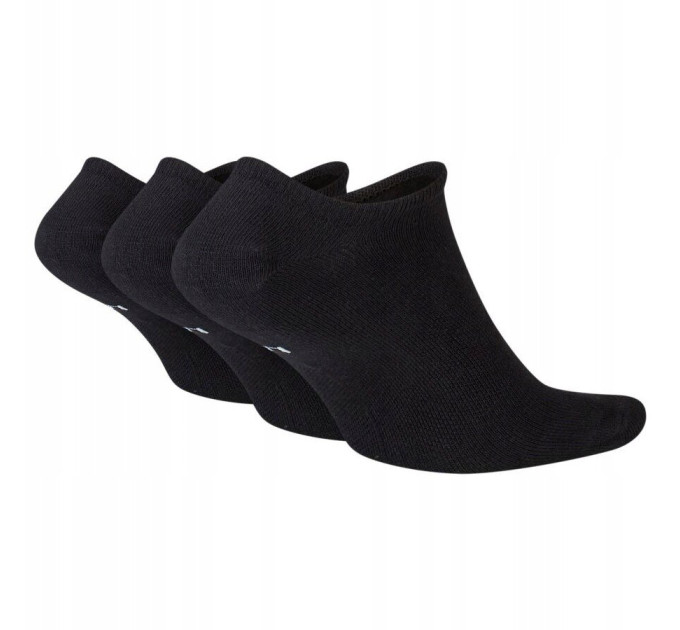 Шкарпетки Nike No Show Everyday Essential 3-pack 34-38 black SK0111-010