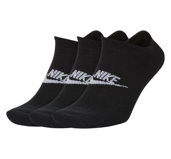 Шкарпетки Nike No Show Everyday Essential 3-pack 34-38 black SK0111-010 Шкарпетки Nike No Show Everyday Essential 3-pack 34-38 black SK0111-010