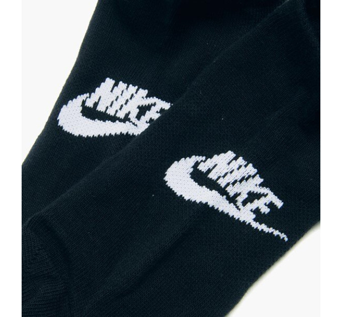 Шкарпетки Nike No Show Everyday Essential 3-pack 34-38 black SK0111-010
