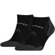 Шкарпетки Head Performance Sneaker 2-pack 35-38 black/grey 741017001-200