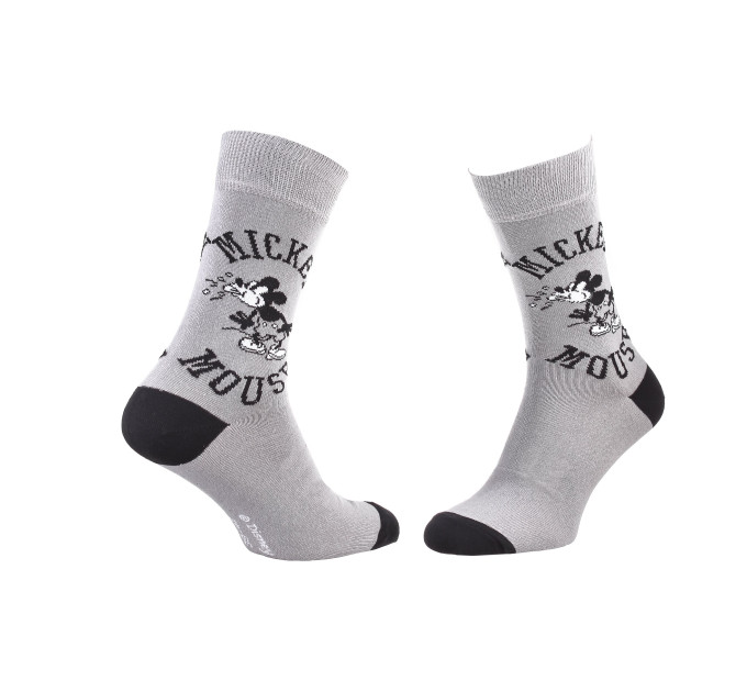 Шкарпетки Disney Mickey Mickey Mouse Character 1-pack 39-42 gray 93154962-3