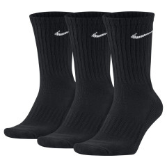 Шкарпетки Nike Value Cotton Crew 3-pack 34-38 black SX4508-001