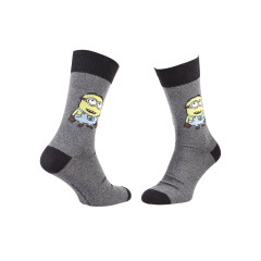 Шкарпетки Minions Minions Socks 1-pack 39-42 light gray 93153667-1