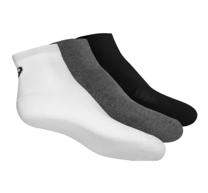 Шкарпетки Asics Quarter Sock 3-pack 35-38 white/gray/black 155205-0701