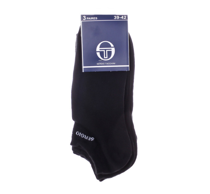 Шкарпетки Sergio Tacchini 3-pack 35-38 black 93155067-1