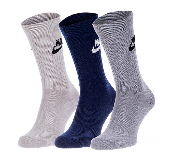 Чоловічі Шкарпетки Nike U NS EVER DA ESSENTIAL CR Різнокольоровий 42-46 (7dDX5025-903 42-46)