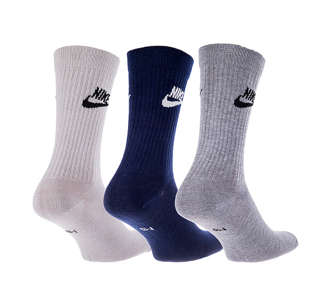 Чоловічі Шкарпетки Nike U NS EVER DA ESSENTIAL CR Різнокольоровий 42-46 (7dDX5025-903 42-46)