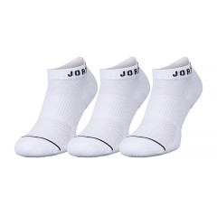Чоловічі Шкарпетки JORDAN U J ED CUSH POLY NS 3PR 144 Білий 38-42 (DX9656-100)