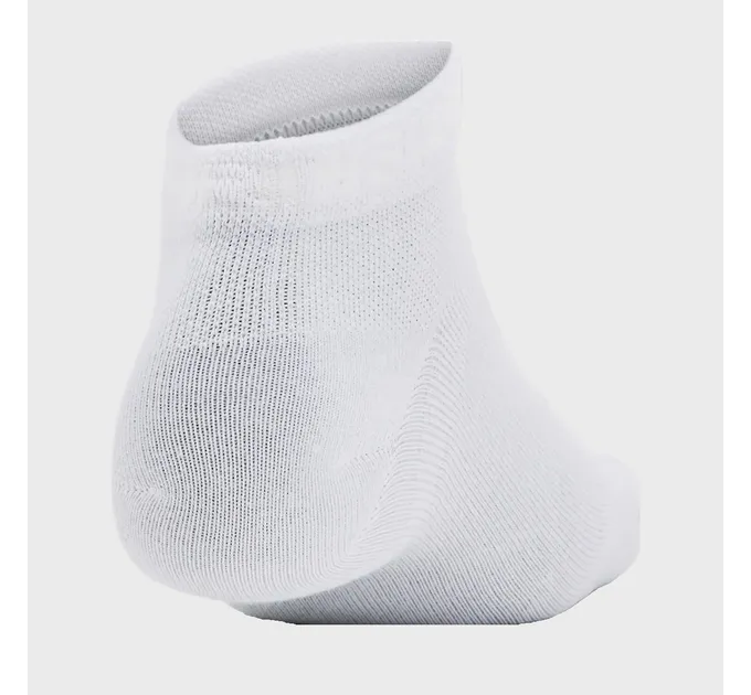 Шкарпетки UA Essential Low Cut 3pk Білий Уні L (1382958-100 L)