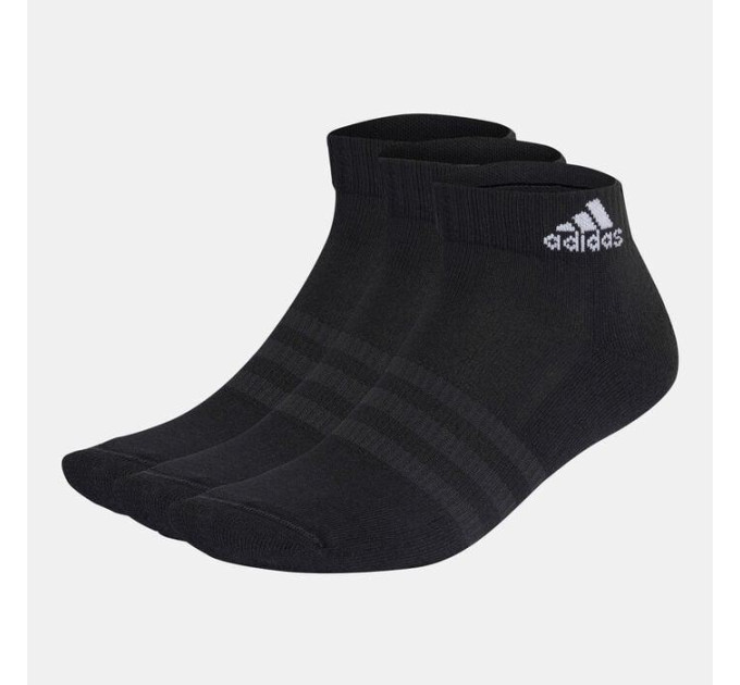 Шкарпетки Adidas C SPW ANK 3P Чорний 43-45 (IC1277 43-45)