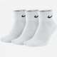 Шкарпетки Nike Cushioned ankle white S (34-38) SX4926-101 S Шкарпетки Nike Cushioned ankle white S (34-38) SX4926-101 S
