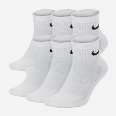 Чоловічі Шкарпетки Nike U NK EVERYDAY CUSH ANKLE 6PR-BD білий Уні 46-50 SX7669-100 46-50