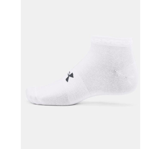 Шкарпетки UA Essential Low Cut 3pk Білий Уні L (1365745-100 L)