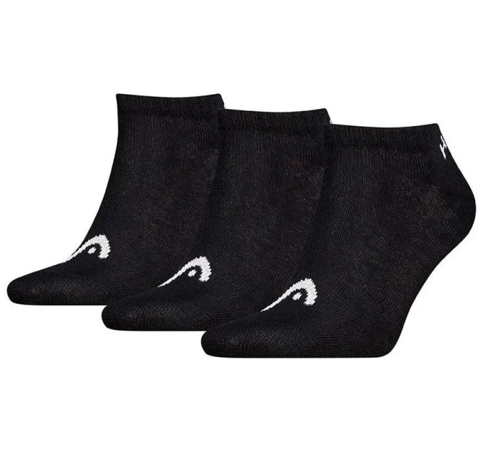 Чоловічі Шкарпетки Head ELEMENTS ALL SPORTS SNEAKER 3P чорний Чол 43-46 701229011-001 43-46