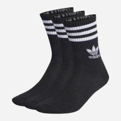 Шкарпетки Adidas CREW SOCK 3STR чорний Уні M (40-42) IL5022 40-42