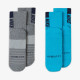Шкарпетки Nike Multiplier Running Ankle 2-pack 34-38 grayblue SX7556-923