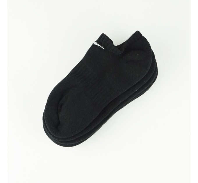 Шкарпетки Nike Everyday Cushion No Show 3-pack 46-50 black SX7673-010