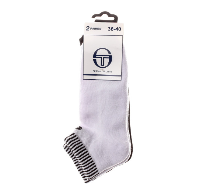 Шкарпетки Sergio Tacchini 2-pack 36-40 black/white 13150861-4