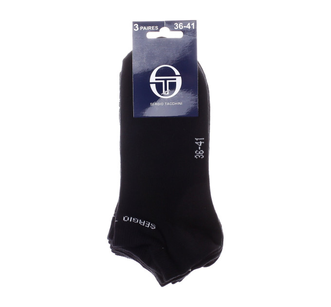 Шкарпетки Sergio Tacchini 3-pack 36-41 black 13151567-1