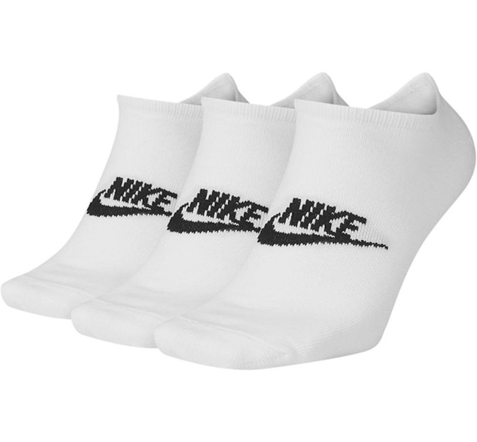 Шкарпетки Nike No Show Everyday Essential 3-pack 34-38 white SK0111-100