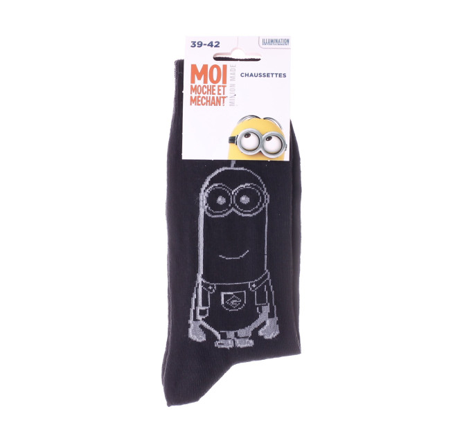 Шкарпетки Minions Minion Close Up 1-pack 39-42 black 93154967-1