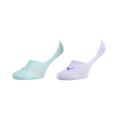 Шкарпетки Puma Footie Unisex 2-pack 39-42 light green/light green/light purple 141011001-004