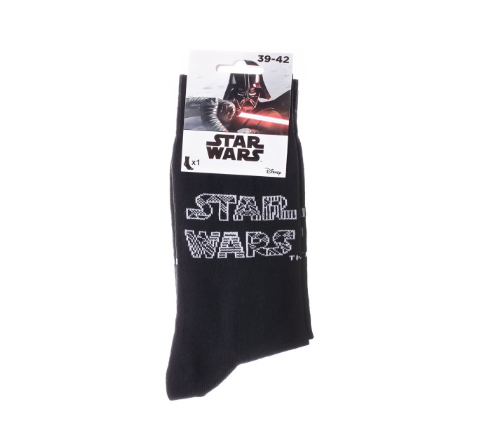 Шкарпетки Star Wars Decorated Letters 1-pack 39-42 black 93155062-3