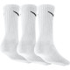Шкарпетки Nike 3-pack 46-50 white SX4508-101