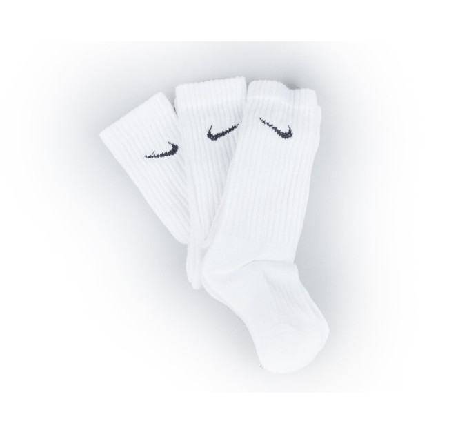 Шкарпетки Nike 3-pack 46-50 white SX4508-101