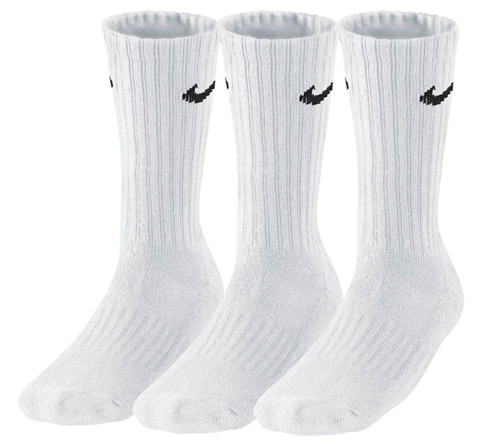 Шкарпетки Nike 3-pack 46-50 white SX4508-101 Шкарпетки Nike 3-pack 46-50 white SX4508-101