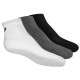 Шкарпетки Asics Quarter Sock 3-pack 43-46 white/gray/black 155205-0701