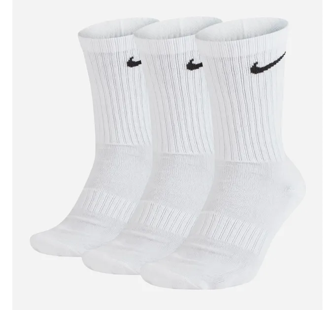 Чоловічі Шкарпетки Nike U NK EVERYDAY CUSH CREW 3PR Білий 38-42 (SX7664-100 38-42) Чоловічі Шкарпетки Nike U NK EVERYDAY CUSH CREW 3PR Білий 38-42 (SX7664-100 38-42)
