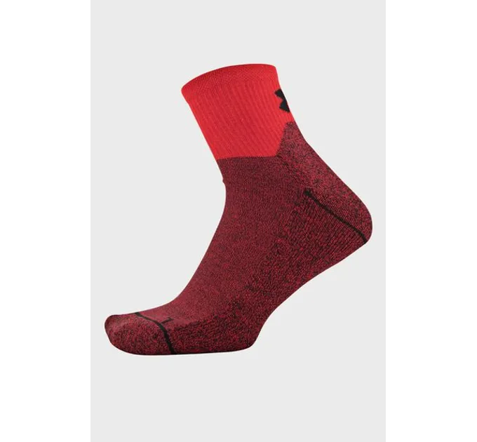 Шкарпетки UA Men's Phenom QTR Білий, Червоний, Чорний Чол M 3 пари 36-41 (1329352-600)