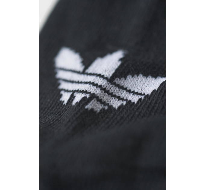 Чоловічі Шкарпетки Adidas TREFOIL LINER 3P Чорний 39-42 (S20274 39-42)