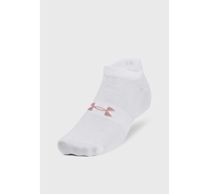 Шкарпетки UA Essential No Show 3pk Білий Уні M (1361459-100 M)