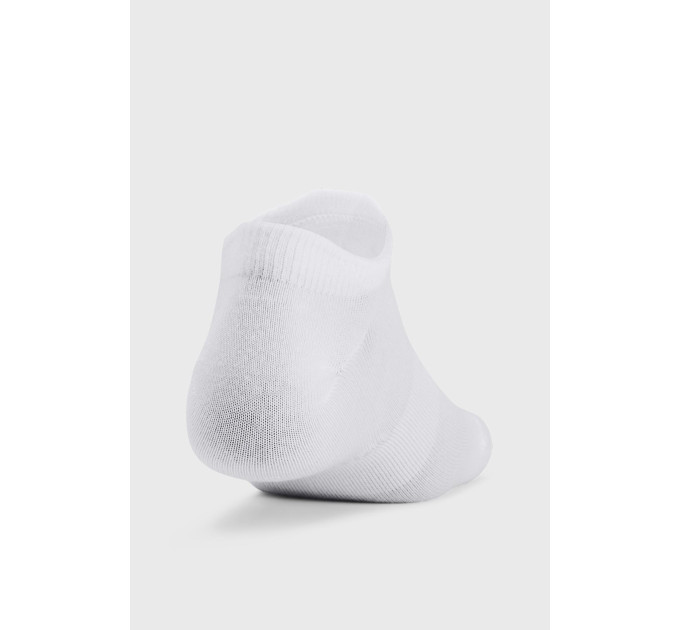 Шкарпетки UA Essential No Show 3pk Білий Уні M (1361459-100 M)