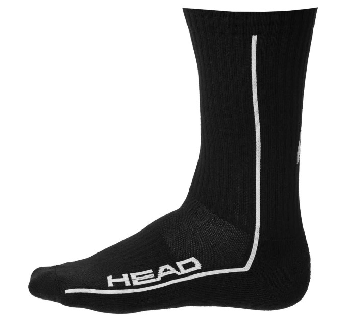 Чоловічі Шкарпетки Head ALL SPORTS PERFORMANCE CREW 2P чорний Чол 43-46 701229020-001 43-46
