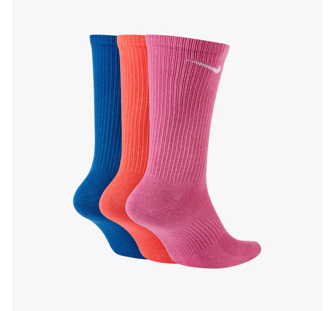 Шкарпетки Nike Everyday Plus Ltwt Crew 3-pack 42-46 multicolor DC7537-902