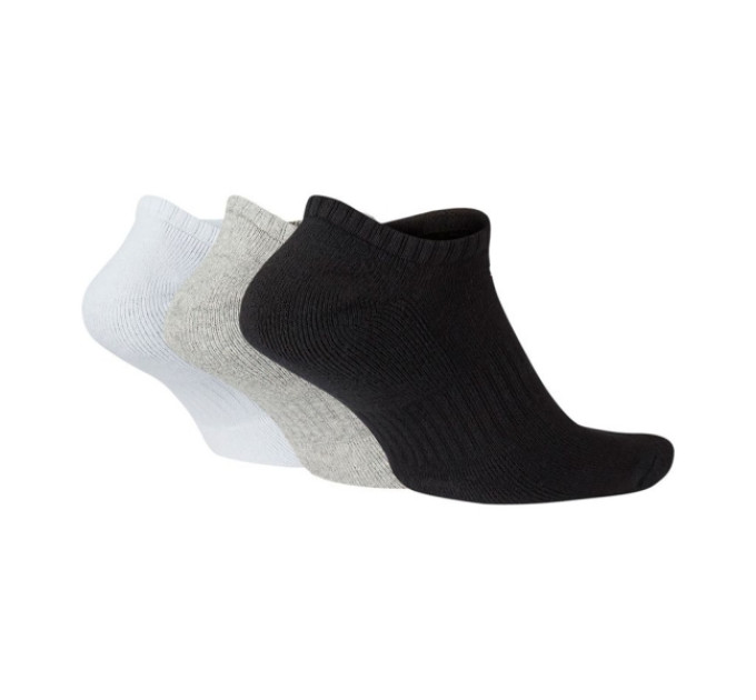 Шкарпетки Nike Everyday Cush Ns 3-pack 42-46 black/gray/white SX7673-964