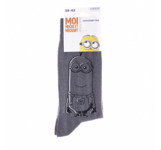 Шкарпетки Minions Minion Close Up 1-pack 39-42 dark gray 93154967-2