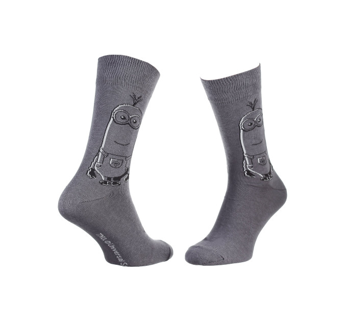 Шкарпетки Minions Minion Close Up 1-pack 39-42 dark gray 93154967-2