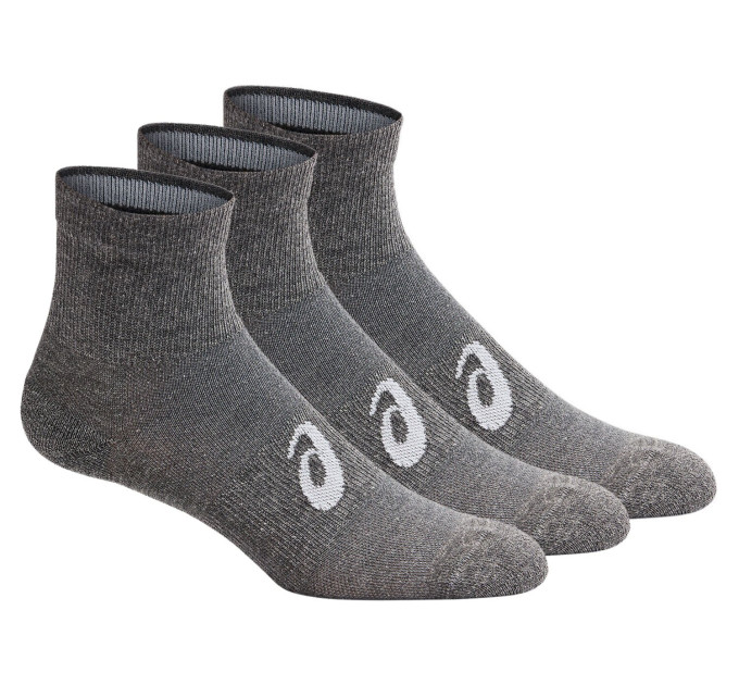 Шкарпетки Asics Quarter Sock 3-pack 35-38 gray 155205-020