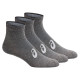 Шкарпетки Asics Quarter Sock 3-pack 35-38 gray 155205-020