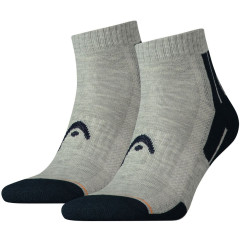 Шкарпетки Head Performance Quarter 2-pack 35-38 gray/blue 741018001-650 Шкарпетки Head Performance Quarter 2-pack 35-38 gray/blue 741018001-650